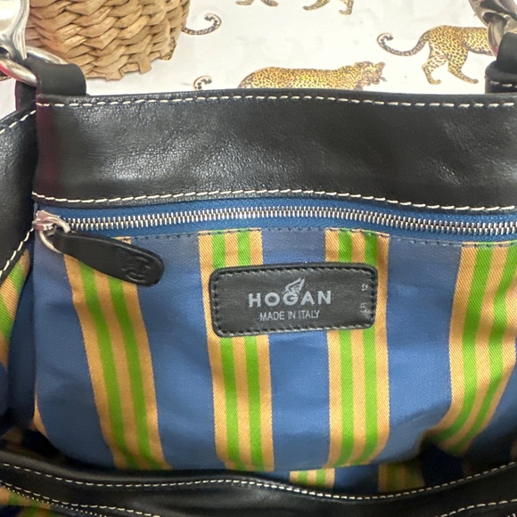Hogan black leather shoulder bag - Picture 6 of 9